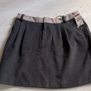 RACHEL Rachel Roy Charcoal Mini Skirt
